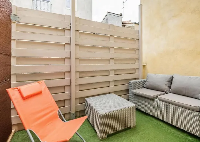 Duplex-terrasse-parking Gratuit-climatisation * בורדו