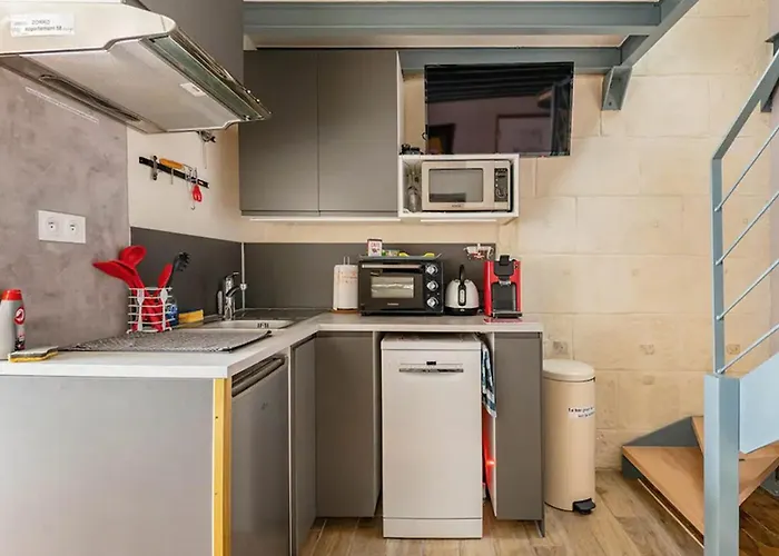 Apartment Duplex-terrasse-parking Gratuit-climatisation Bordeaux