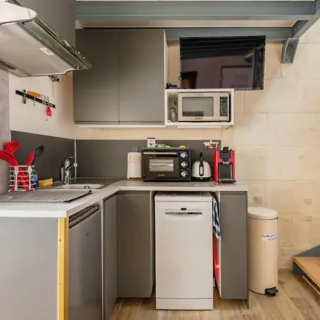 公寓 Duplex-terrasse-parking-climatisation 波尔多